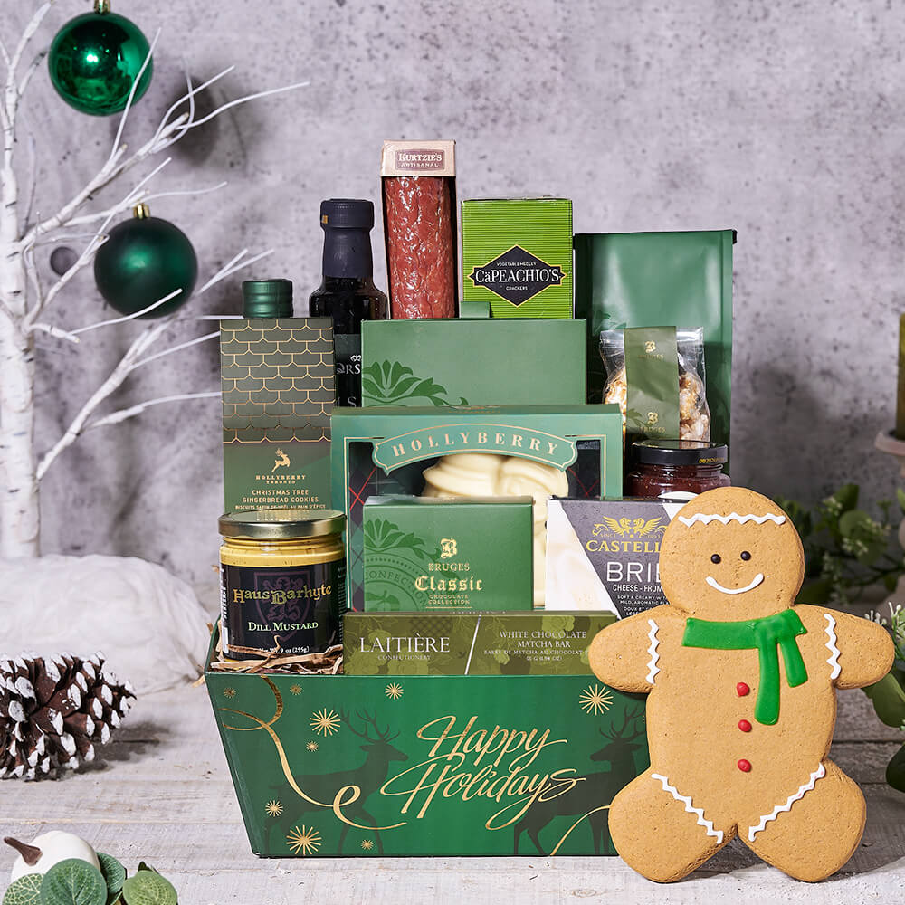 Sweet & Savory Christmas Gift Basket