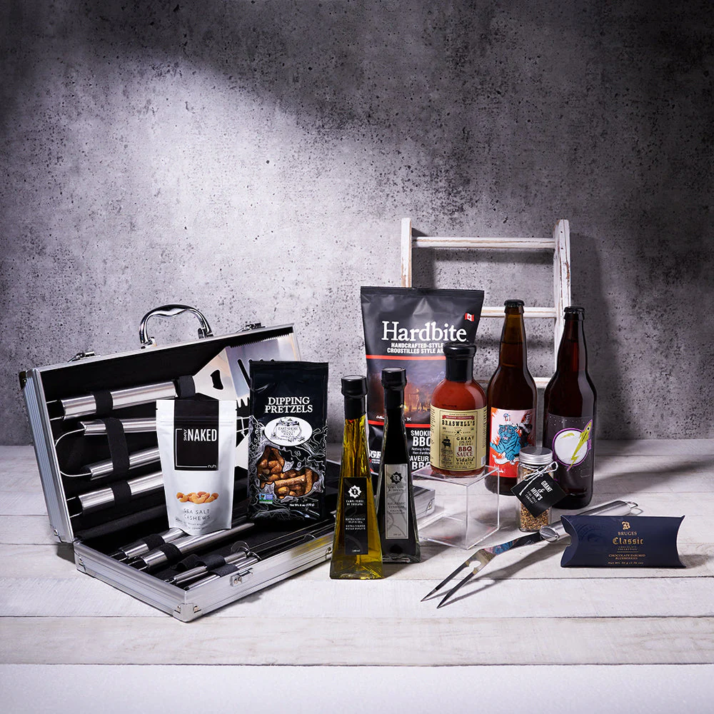 The Backyard Grill Beer Gift Set