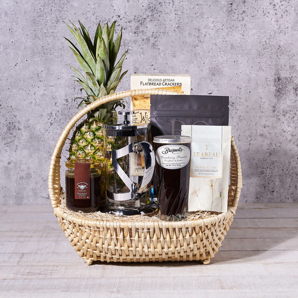 The Bountiful Snack & Tea Gift Basket