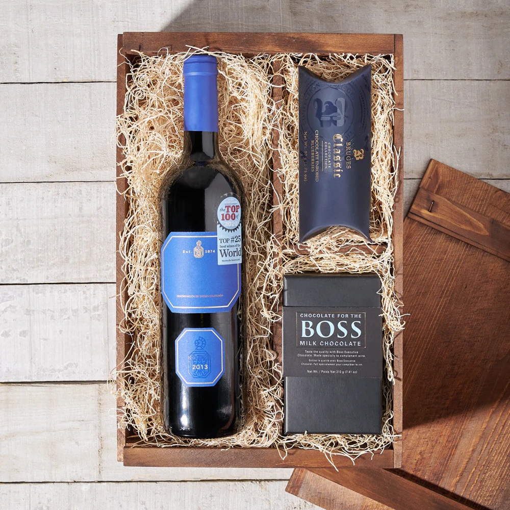The Chocolate Companion Wine Gift Set
