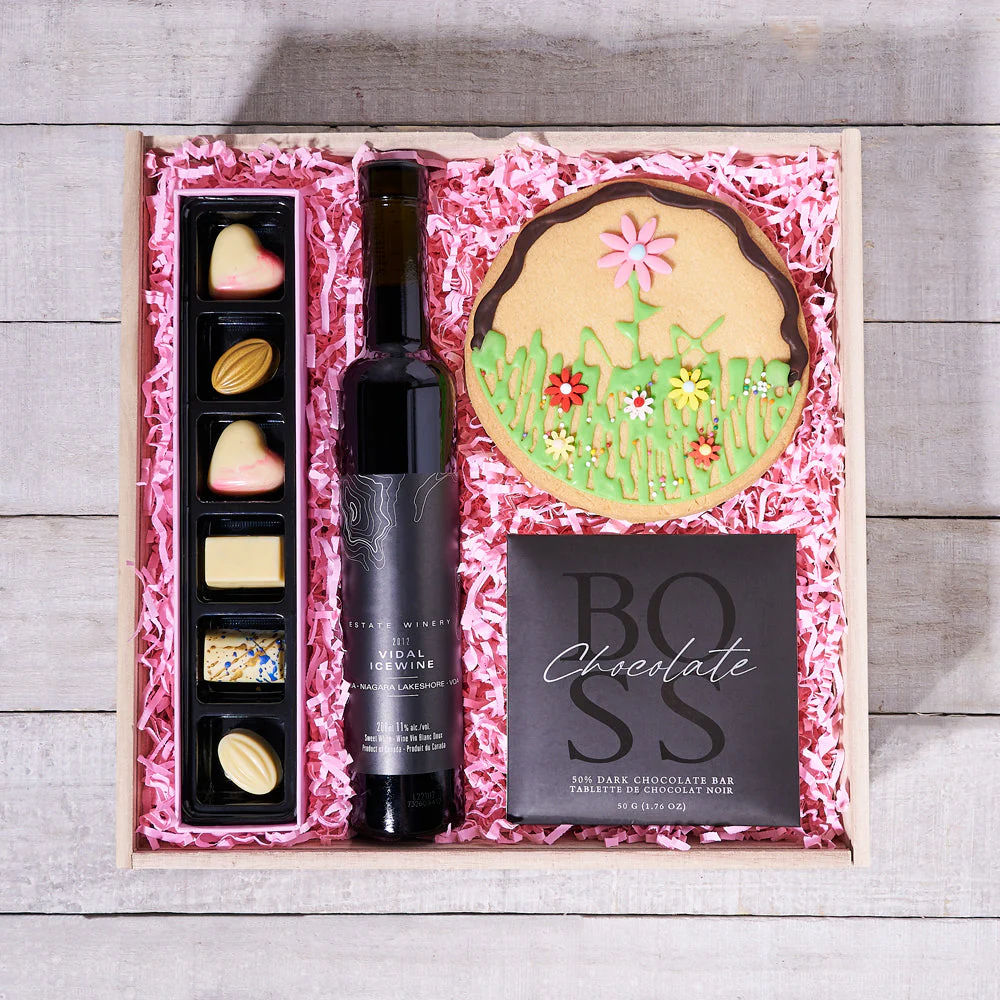 The Elegant Chocolate & Icewine Gift Box