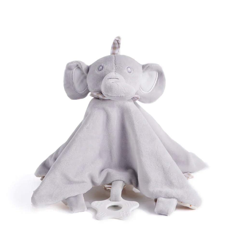 The Elephant Teething Blanket