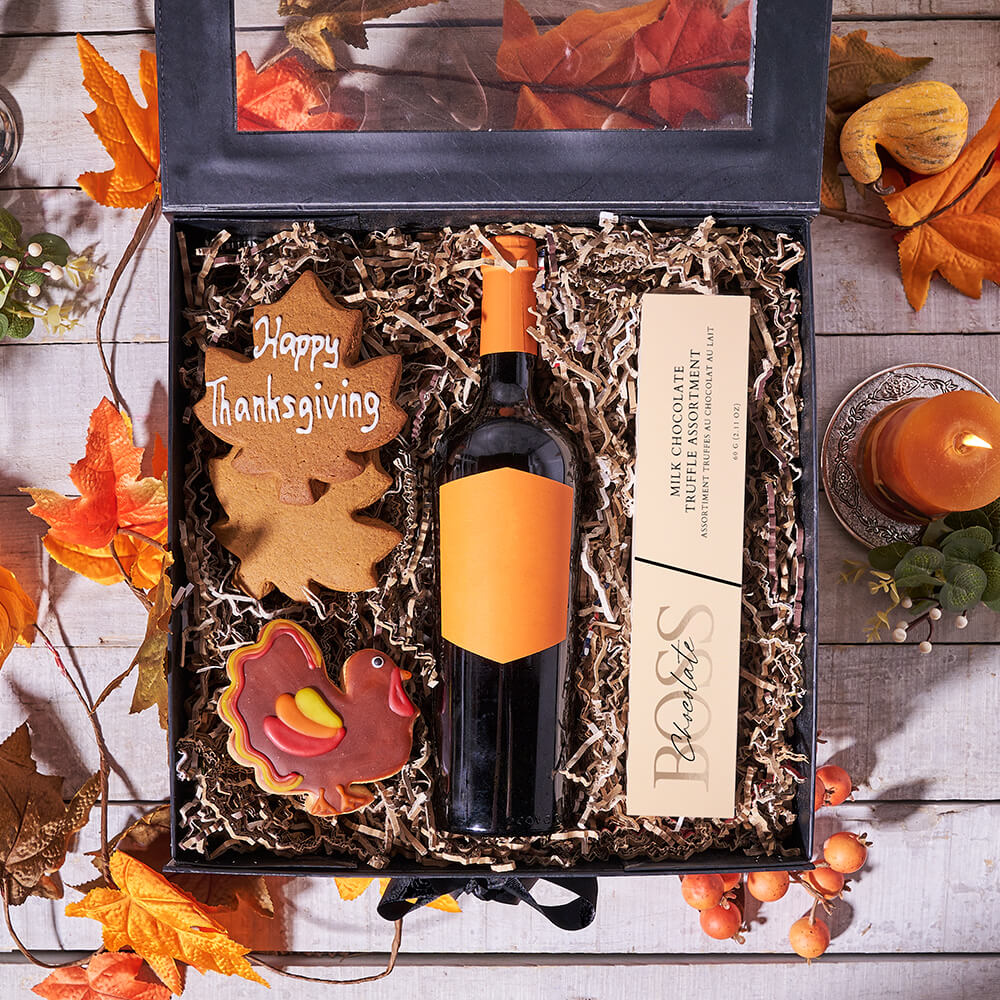 The Fall Leaf Thanksgiving Gift Box