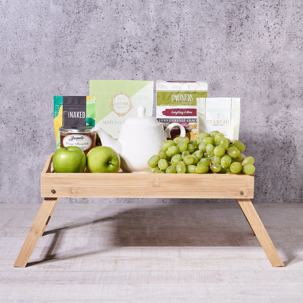 Green Serving Tray