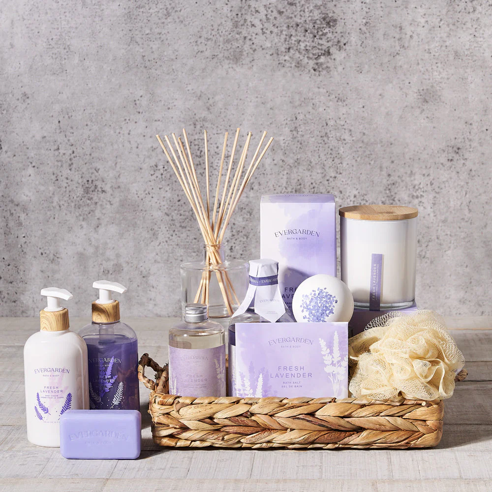 The Lavender Spa Gift Tray