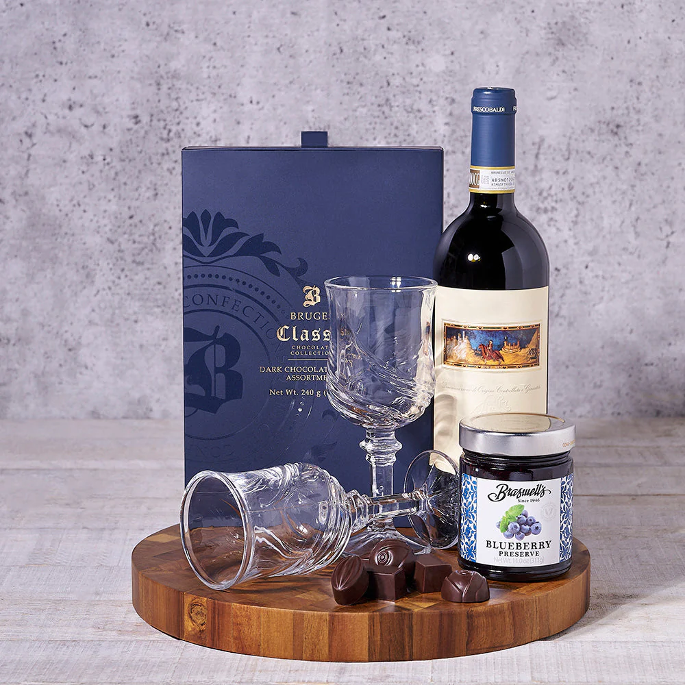 The Noble Wine & Chocolate Gift Set