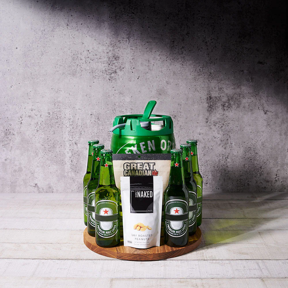 The Oktoberfest Custom Beer Keg Gift Basket