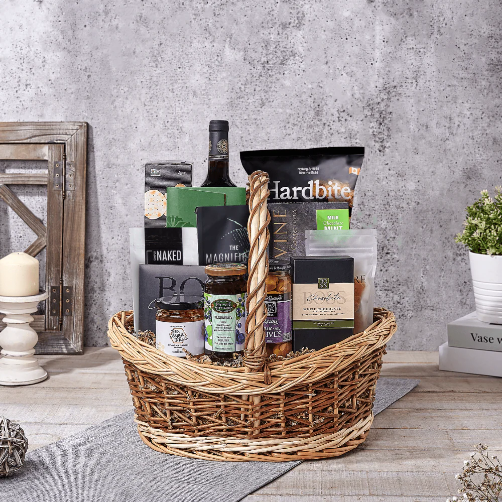 The Purim Market Wine Gift Basket