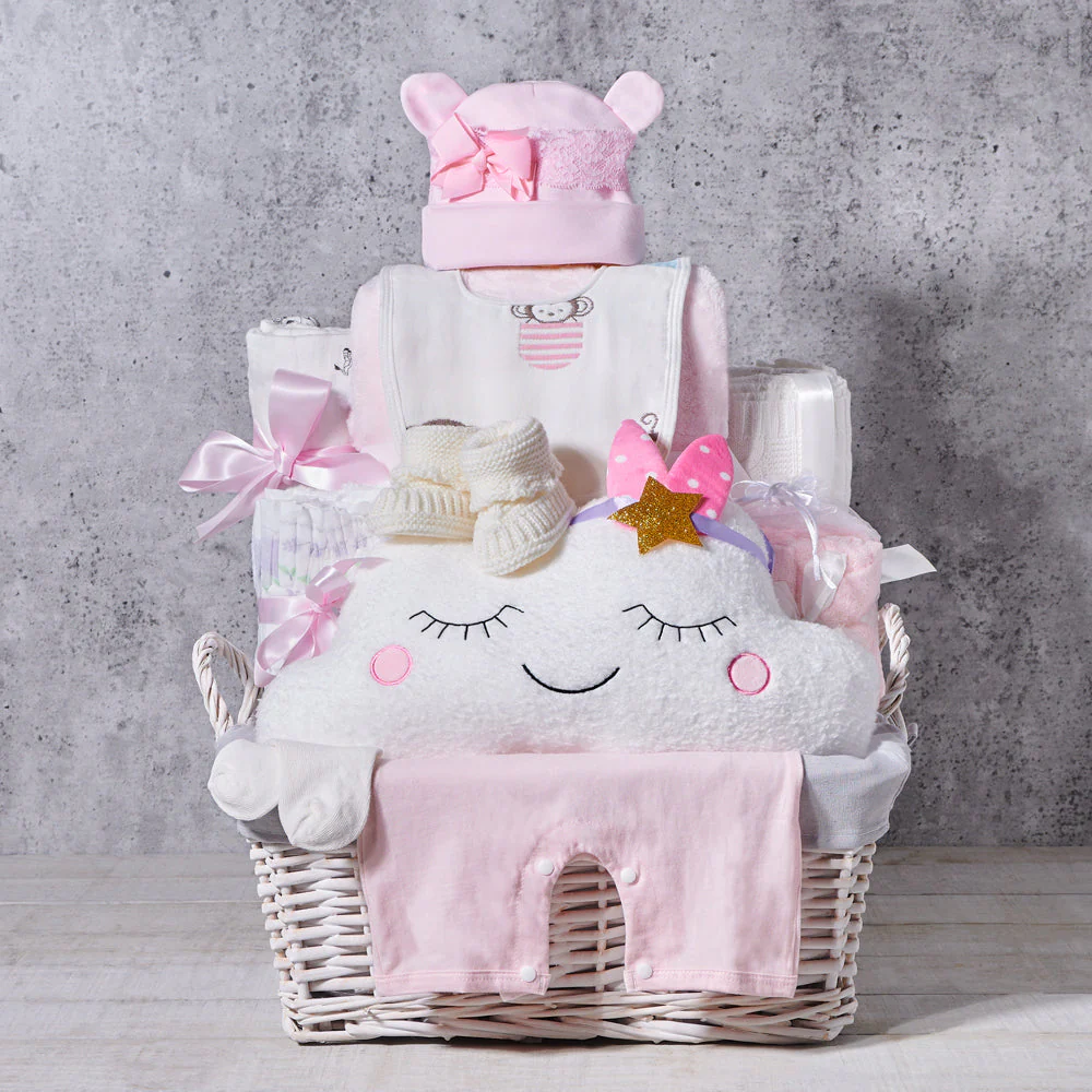 The Sleepy Time Baby Girl Gift Basket