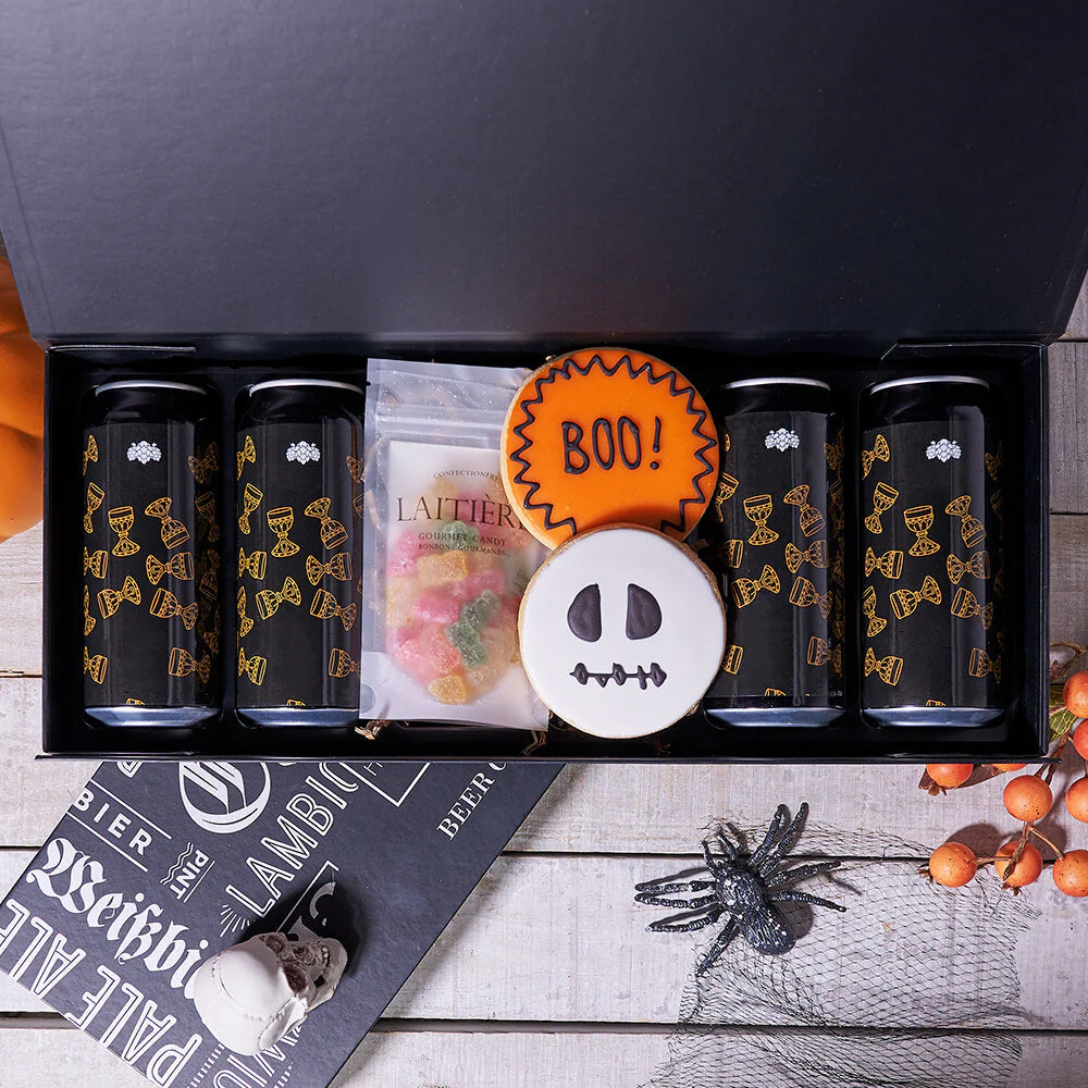 Trick Or Treat Snack & Beer Box