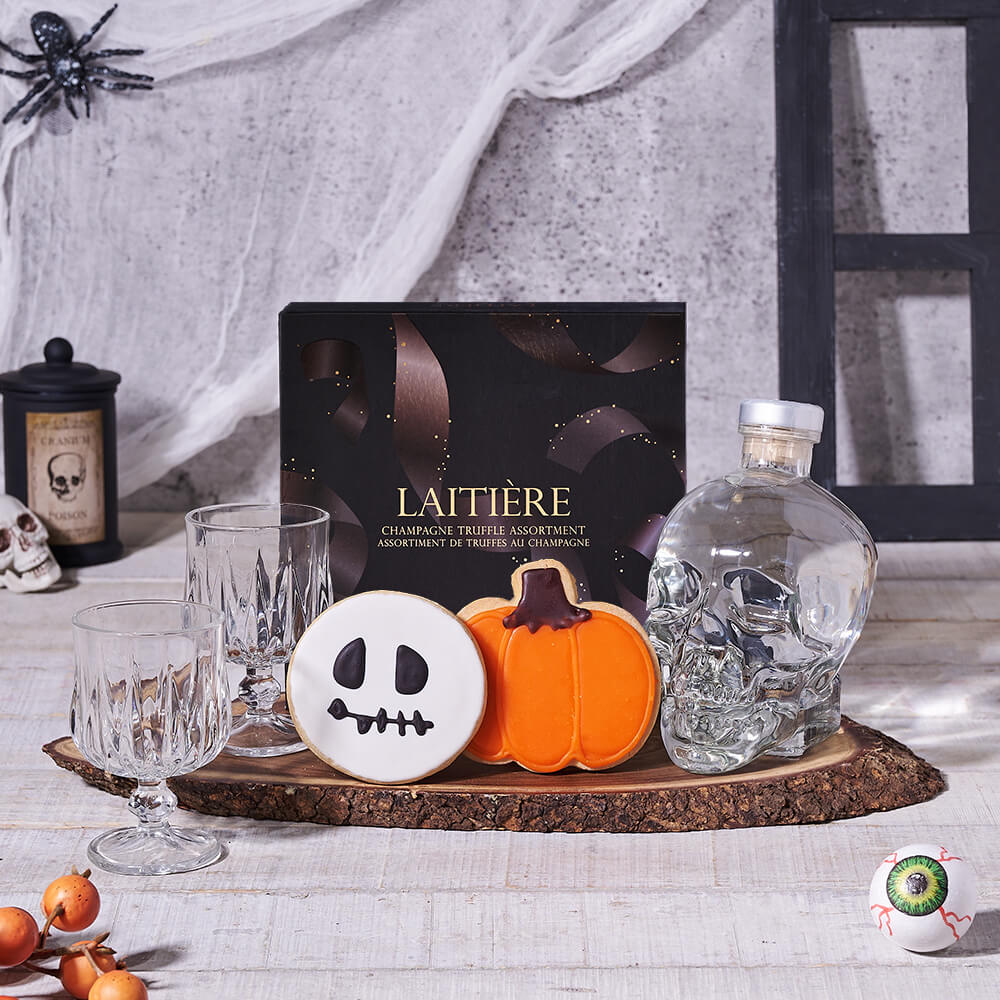 Tricks & Treats Crystal Head Gift
