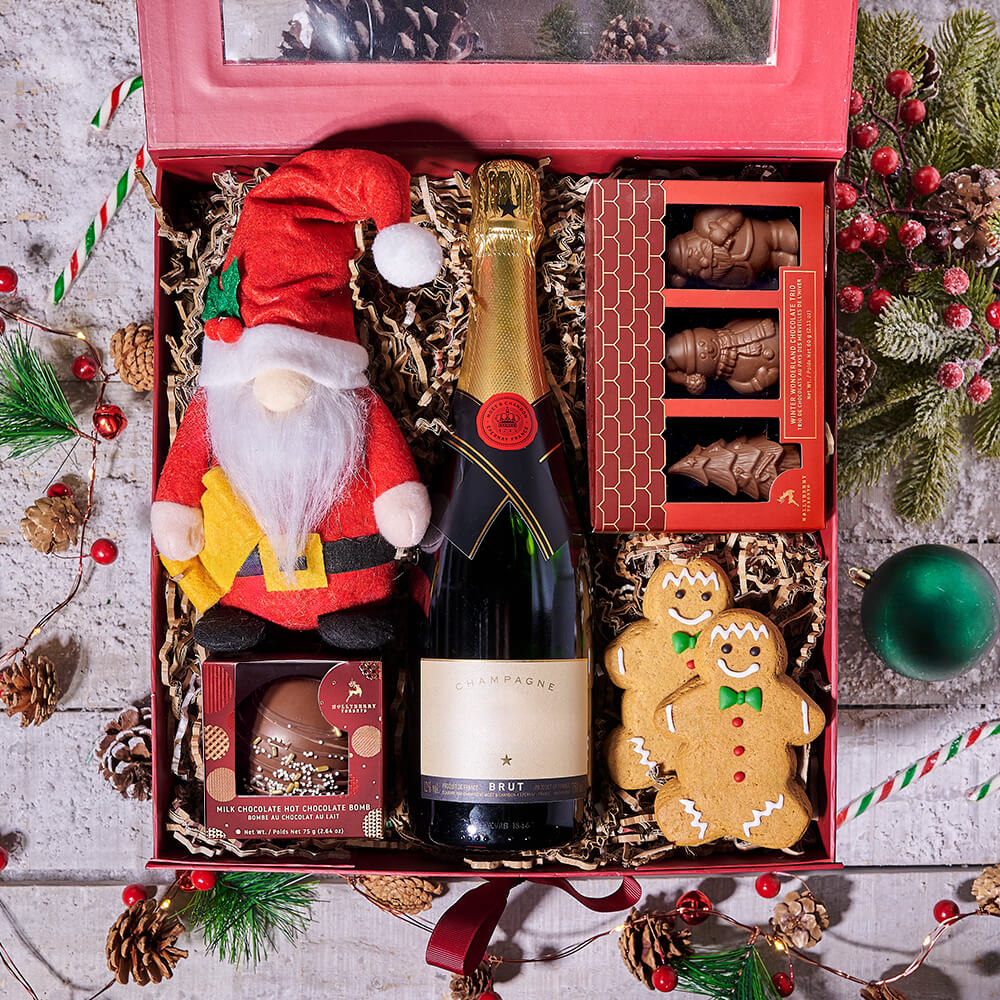 “Twas the Night” Champagne Gift Box
