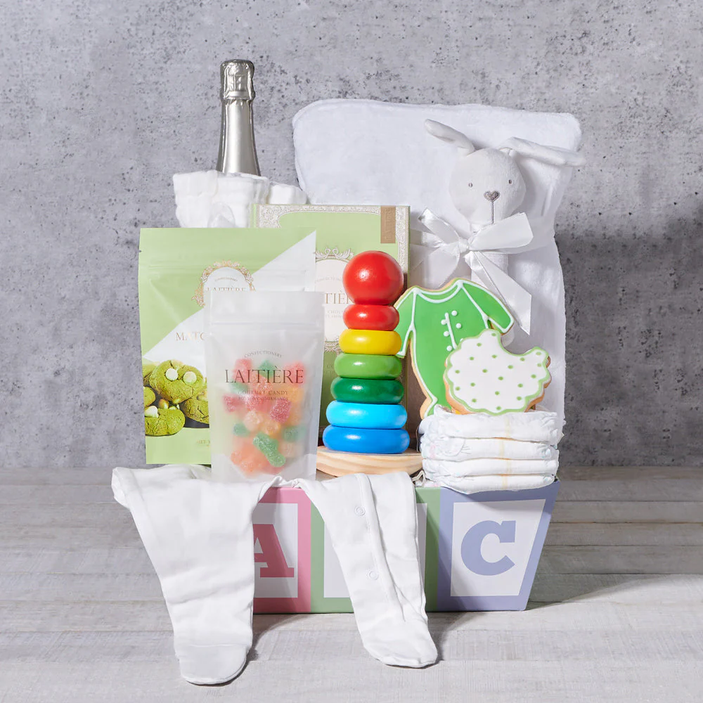 Unisex Baby & Champagne Gift