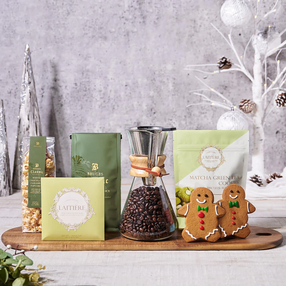 Warm Happy Holidays Gift Basket