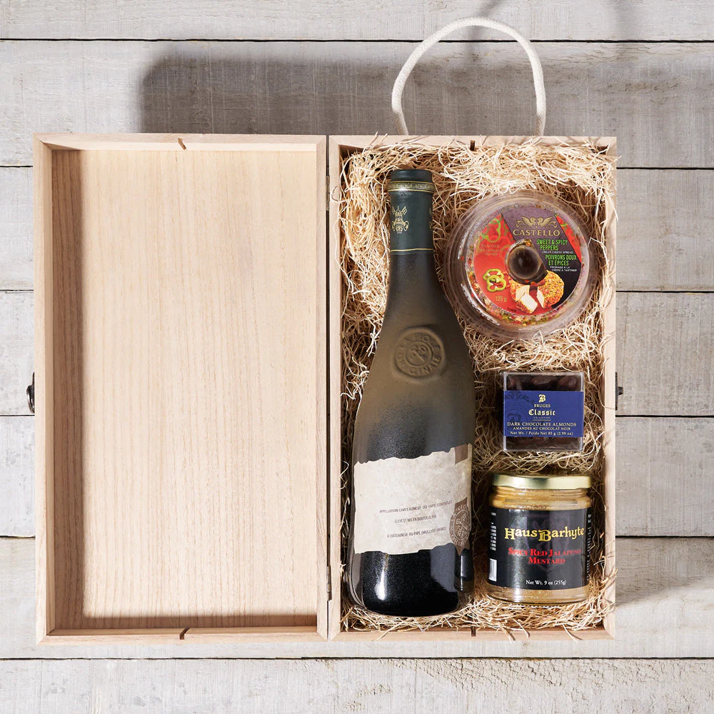 Wine & Hors d'oeuvre Gift Box