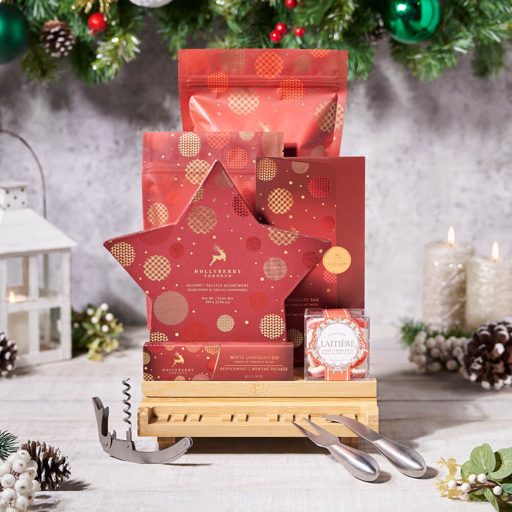 Yuletide Snacking Gift Basket